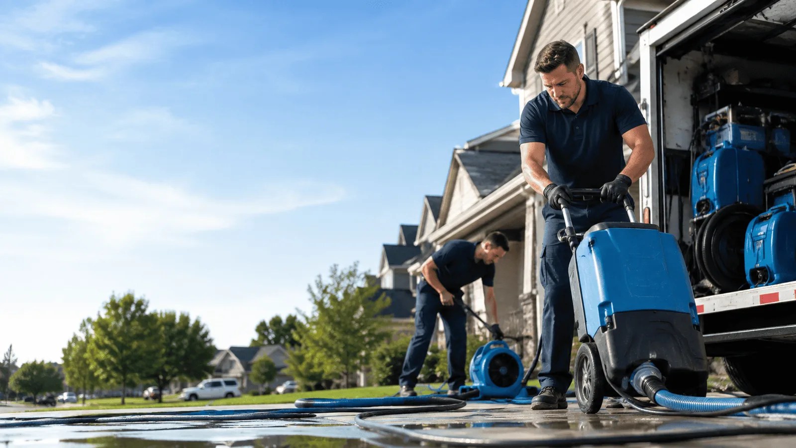 Storm Damage Cleanup being performed in Niverville, NY